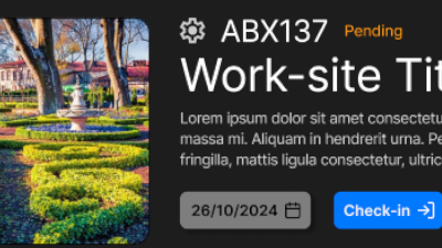 Landscape Maintenance Management App